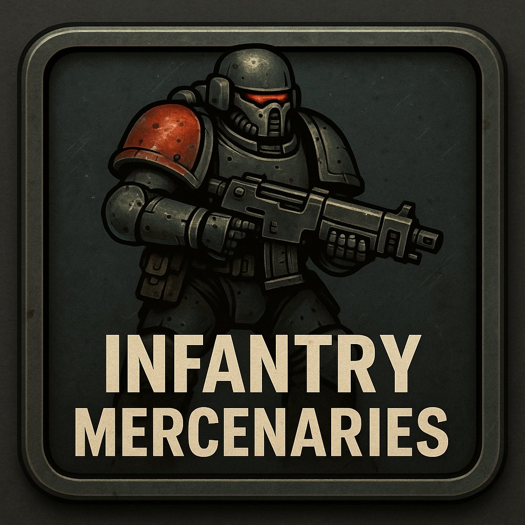 Merc Infantry button